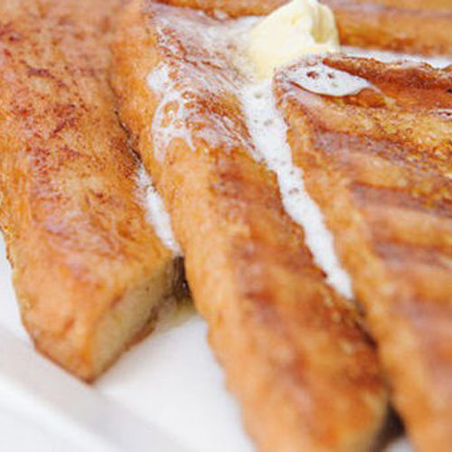 Cinnamon Glazed Whole Grain French Toast