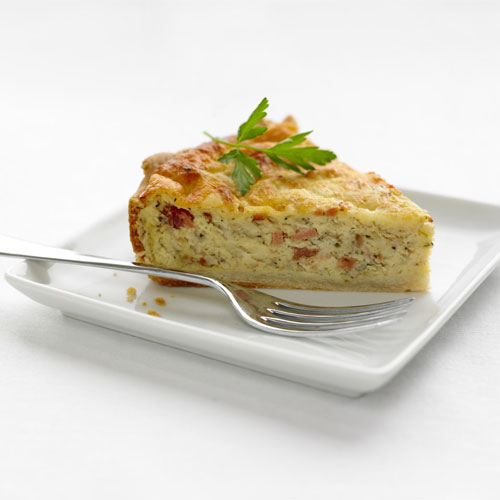 Ham & Cheese Quiche